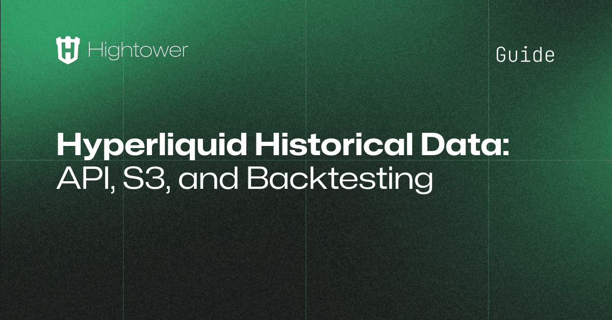 Hyperliquid Historical Data: API, S3, and Backtesting