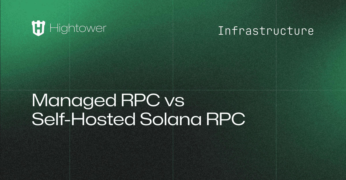 Managed RPC vs Self-Hosted Solana RPC