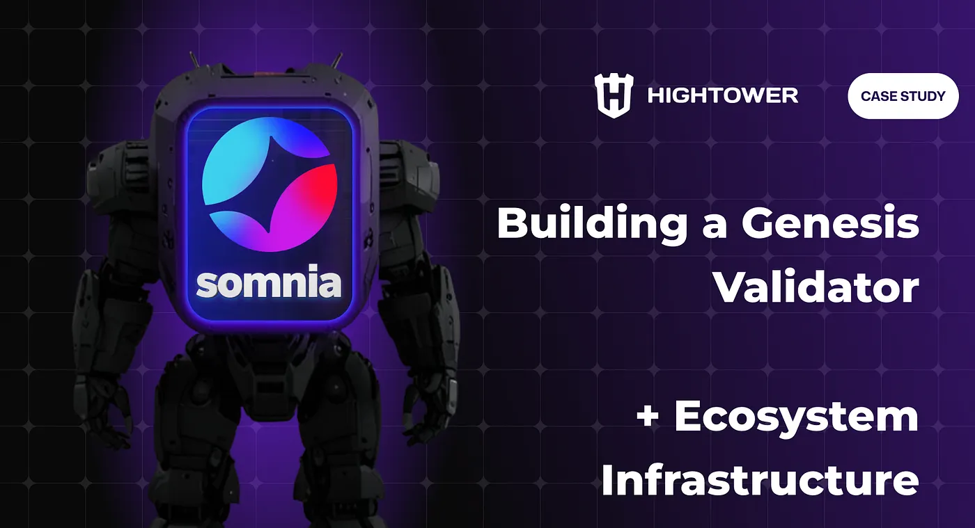 Somnia validator infrastructure case study